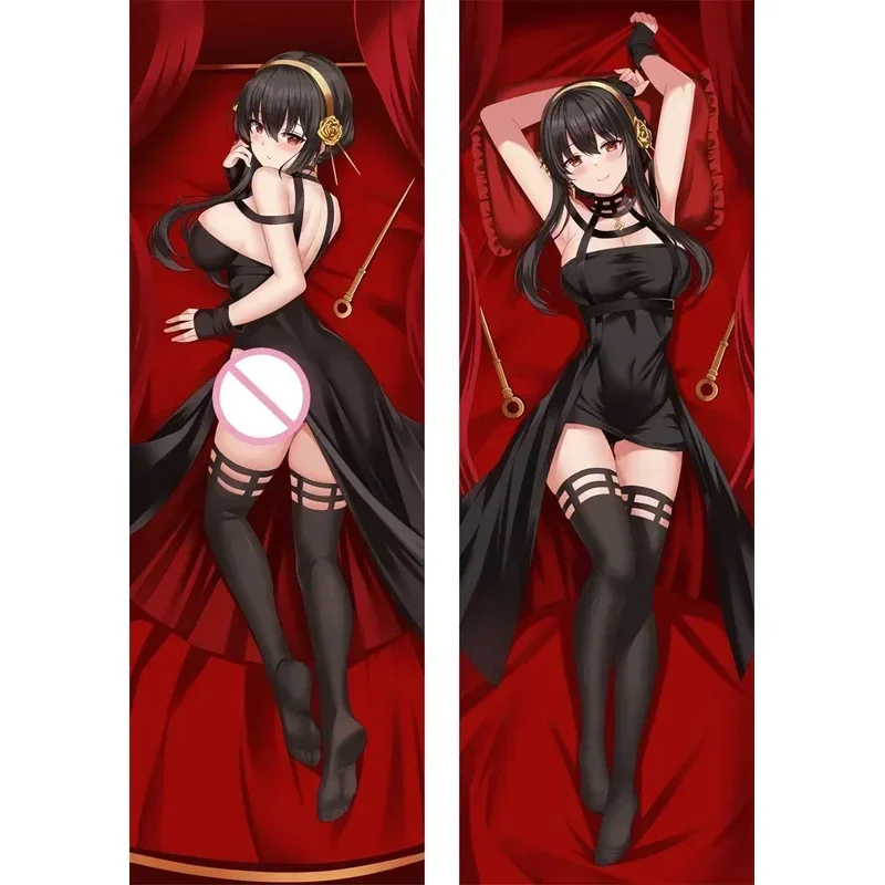 تأثيري أنيمي ديكور كيس وسادة تجسس × الأسرة يور مزور Dakimakura Waifu 2-الجانب طباعة المخدة المعانقة غطاء وسادة الجسم Otaku G