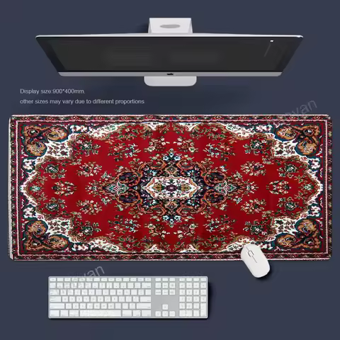 Persian carpet mousepad Mouse Pad Gamer Office Accessories Pc Cabinet Games Desk Mat Computer Desks Keyboard Gaming Mats