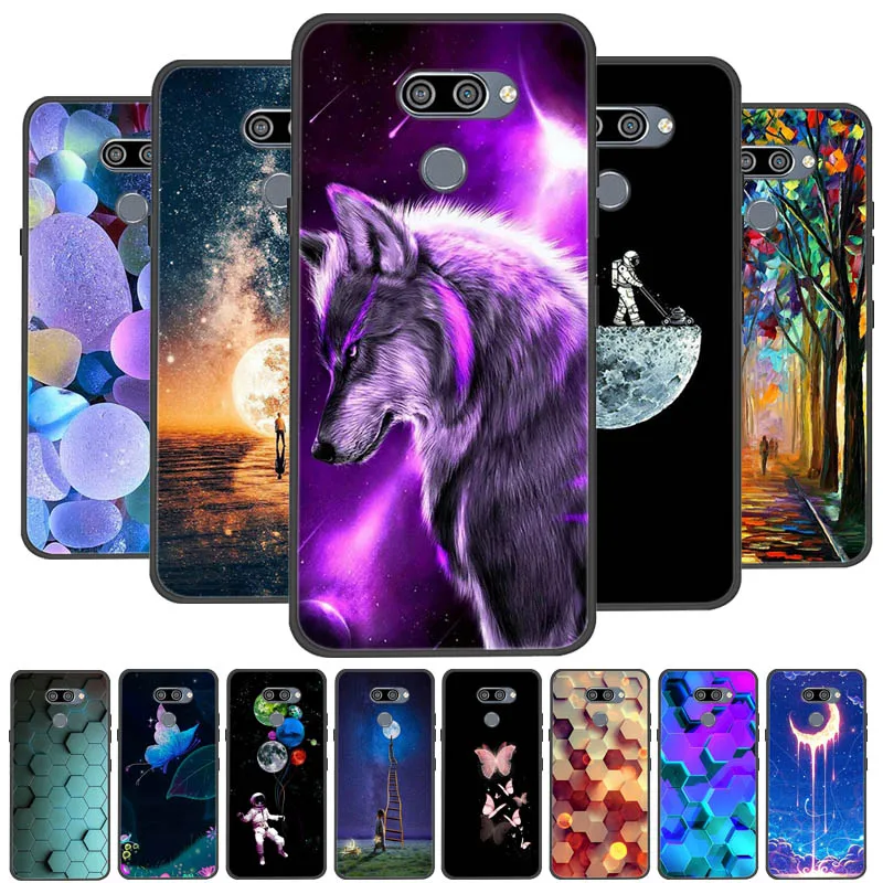 

For LG Q60 K50 Case Silicone Soft TPU Back Case For LG K50 Phone Cover Black Bumper Coque for LG Q60 LGK50 K 50 LGQ60 Fundas