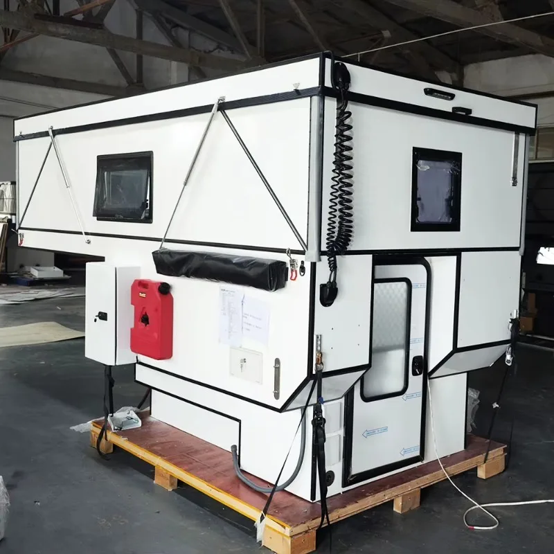 Expandable Hard Shell Transformer Pickup Camper Box Pop Up Rooftop Custom Topper for Overland Travel Camping Use Customize view 3