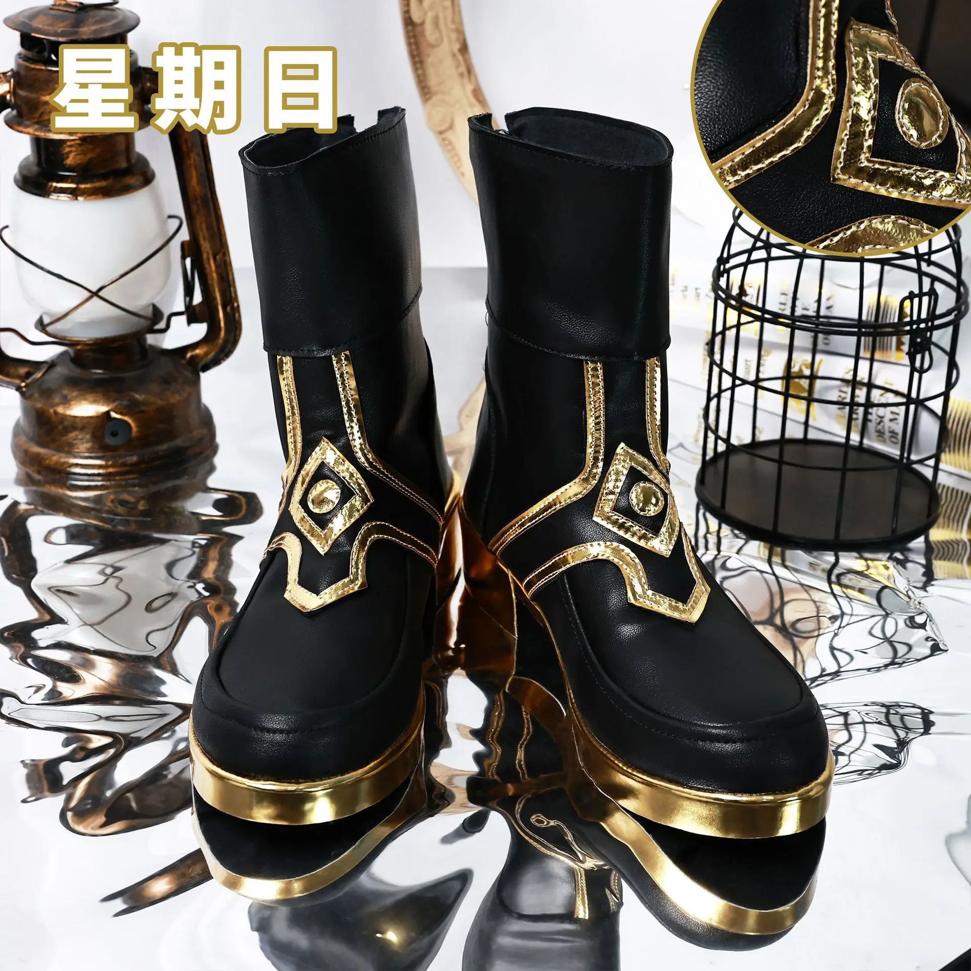 Game Honkai Star Rail Boothill Boots Cosplay Shoes