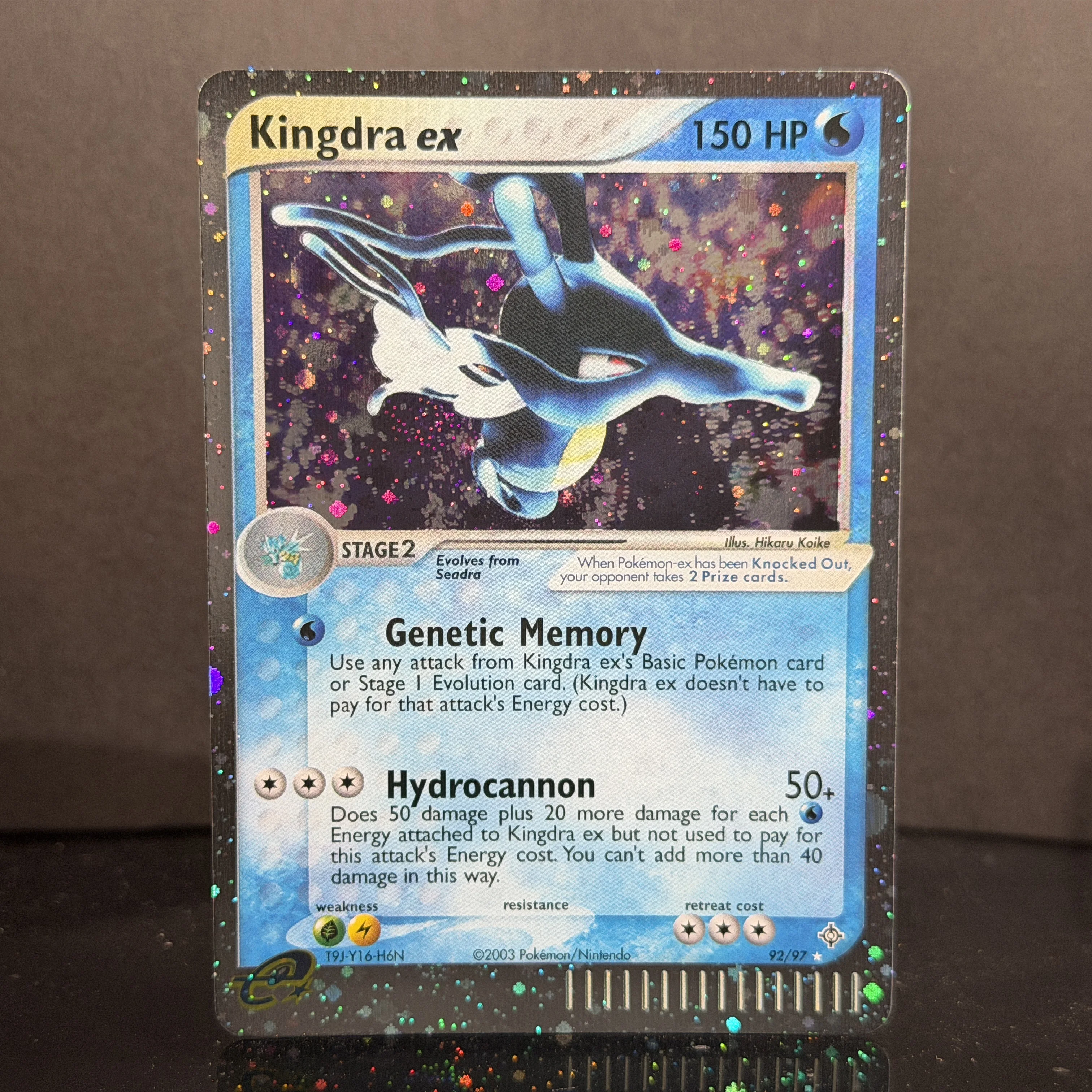 PTCG Pocket EX Dragon 2003 Cosmos Holo Absol Minun Ampharos Kingdra Rayquaza Magcargo Charmeleon HR UR Vintage Grail Proxy Cards