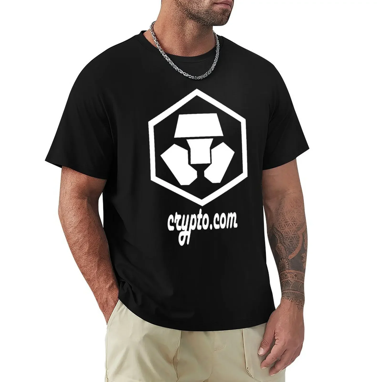 Crypto.com Coin cryptocurrency - Crypto com Coin CRO Classic T-Shirt street wear custom t shirt blanks funny t shirts for men