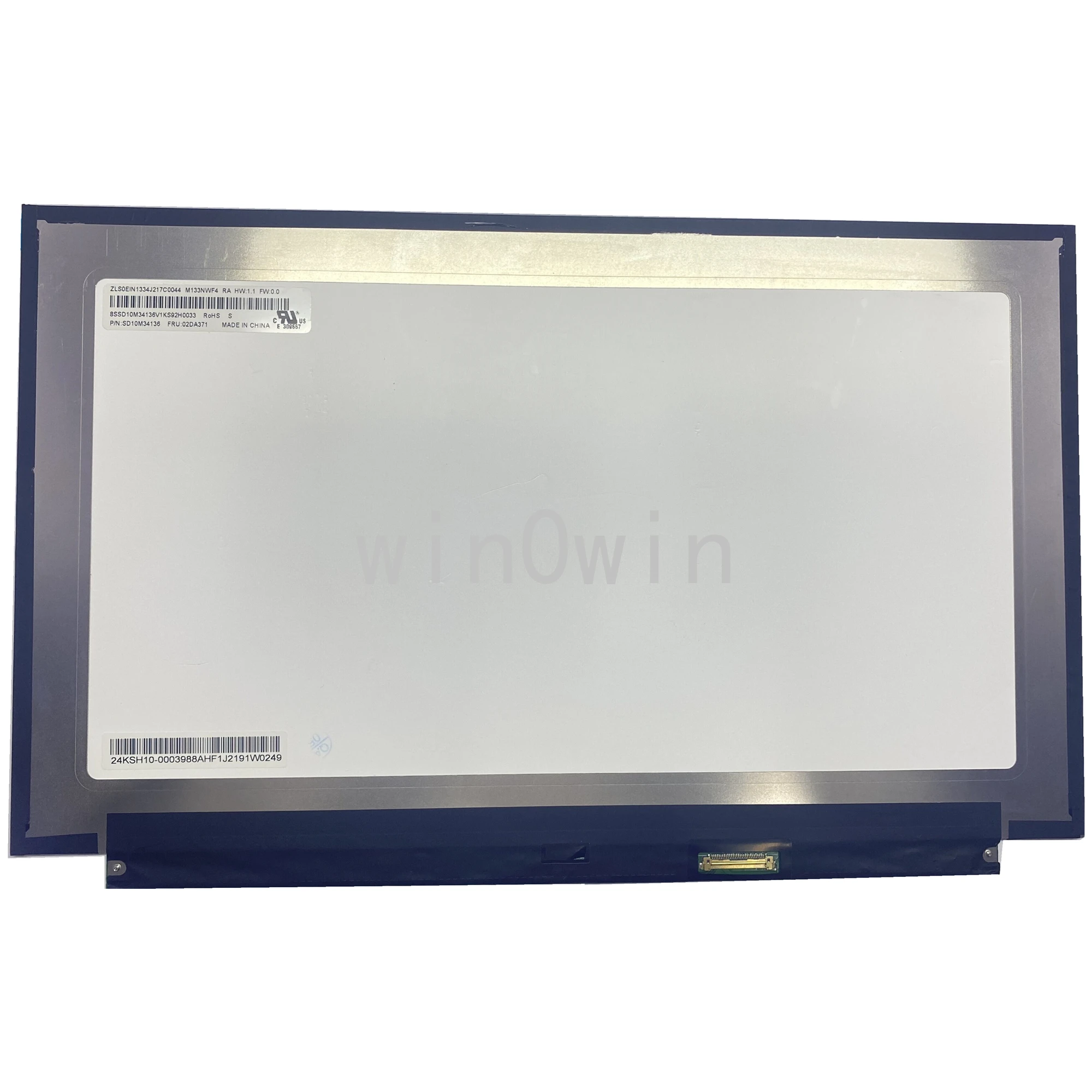 

M133NWF4 RA For 13.3 Inhc Laptop LCD Display Panel NV133FHM-N43 N33 N133HCE-EBA LM133LF6L03 FHD 1920*1080 IPS Matrix Screen