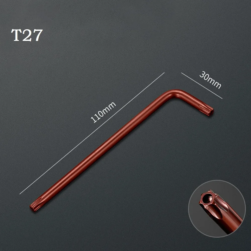 Hand Tools Screwdrivers Wrench Screwdrivers Torx Wrench Tool Torx Screwdriver Double-End 2-way Machine Repair Spanner T10 T20