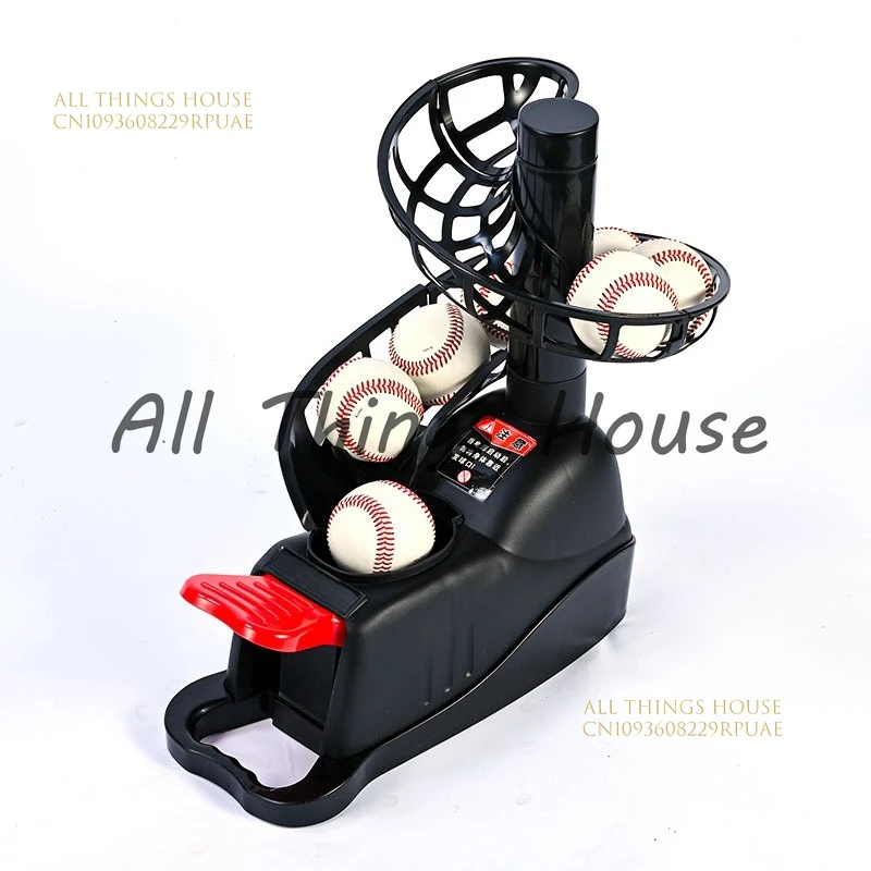 

Indoor Play Training Outdoor Sports Smart Foot Baseball Practice Tee Machine
