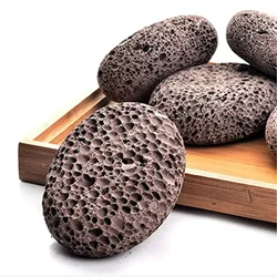 Pedra-pomes natural para pés, pedra limpa para pele, moagem de calos, ferramenta de massagem para cuidados com os pés, limpo, morto, duro, cuidados com a pele, removedor de calos