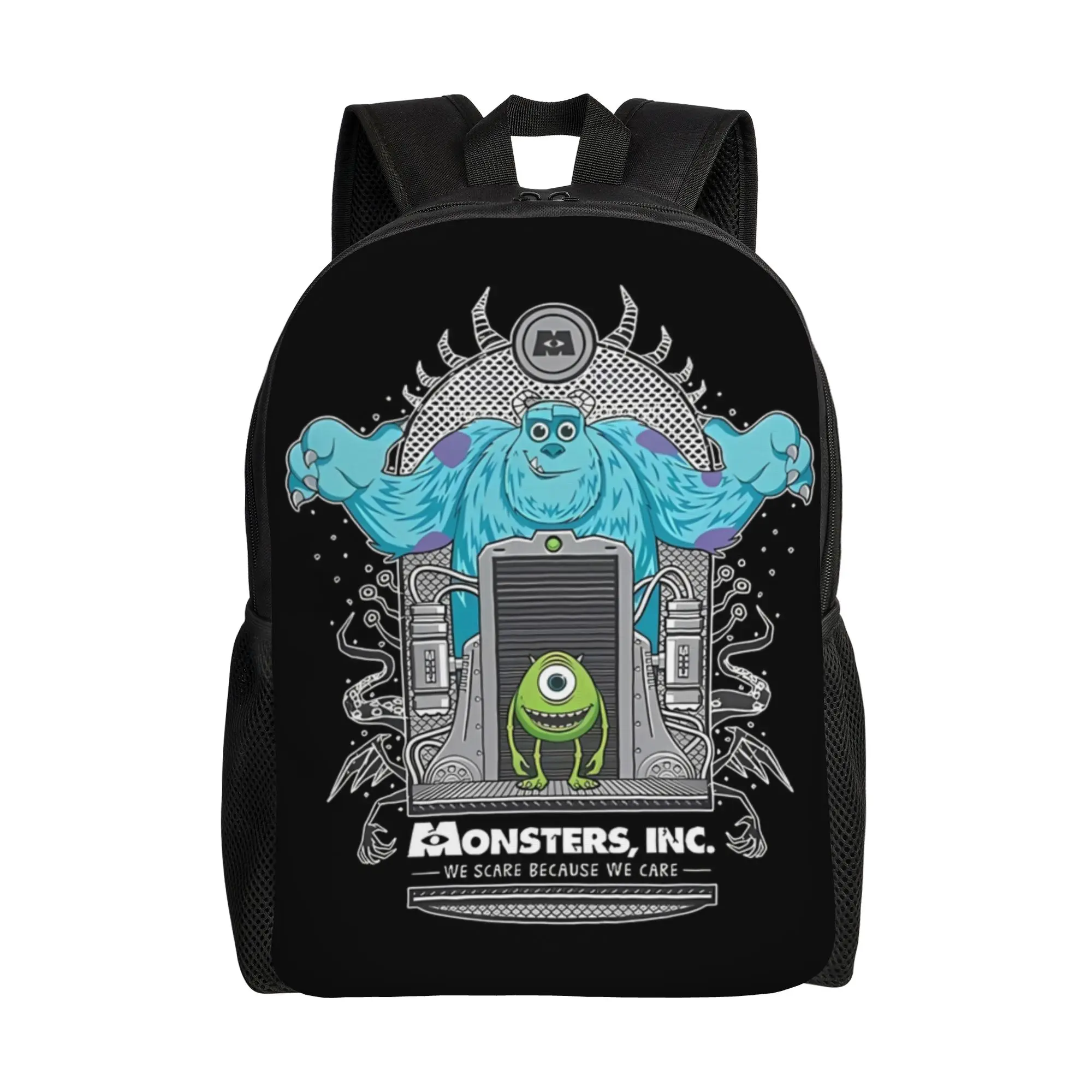 

Back to school season Large Capacity We Scare Because We Are White Rucksack Monsters University Girl Boy Backpack