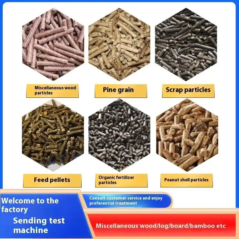 

Wood Sawdust, Feces Pellet Processing Machine, Manufacturer Direct Sales Wood Pellet Machine Biomass Pellet Crusher