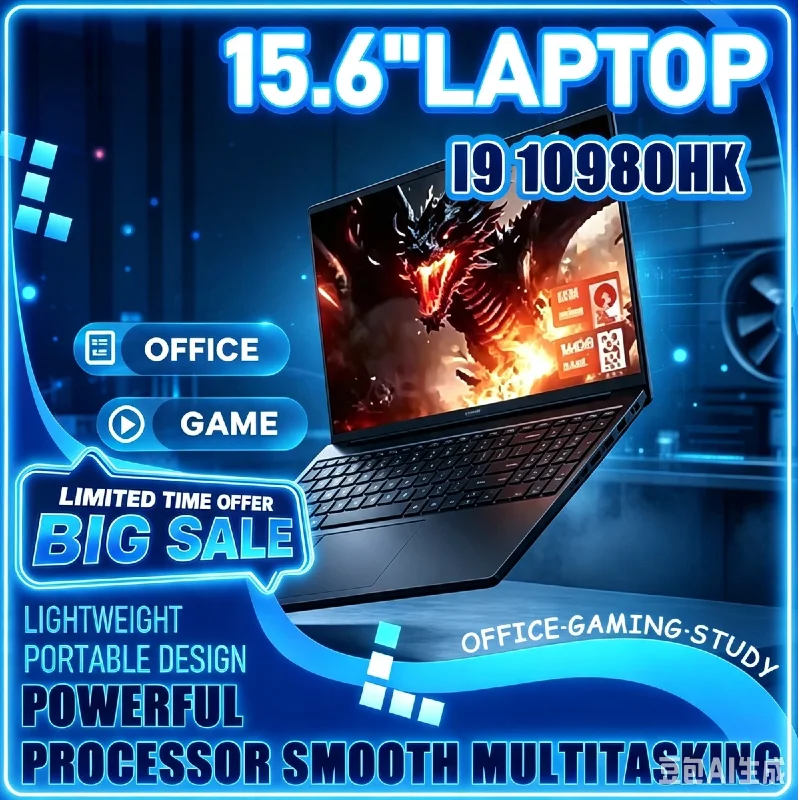 Portátil Gaming 15.6" i9 32GB RAM