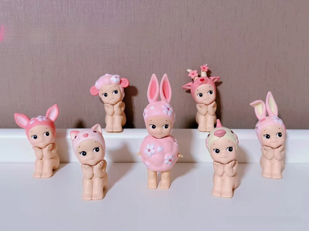 

Flower Viewing Series Blind Box - Cute Sakura Anime Figures, Kawaii Desk Decor Collectible Gift (Random Style)