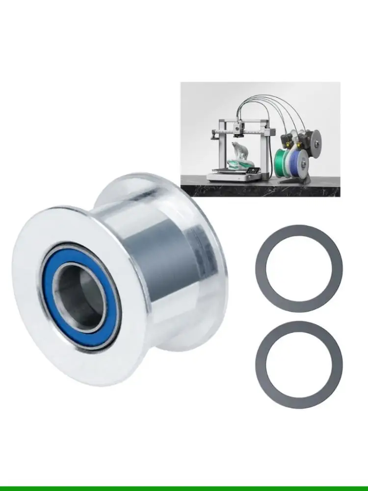 

U55C High Speed 3D Printer Idler Pulley with Smooth Belt Idler for X1C/P1P/P1S 3D Printer Enhances Printing Accuracy