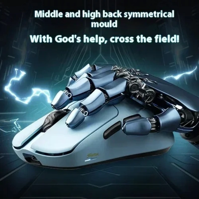 Scyrox V6 Kabellose Maus PAW3950, geringe Latenz, leicht, ergonomisch, Esports-Gaming-Maus, anpassbar, PC-Gamer-Zubehör, Geschenke
