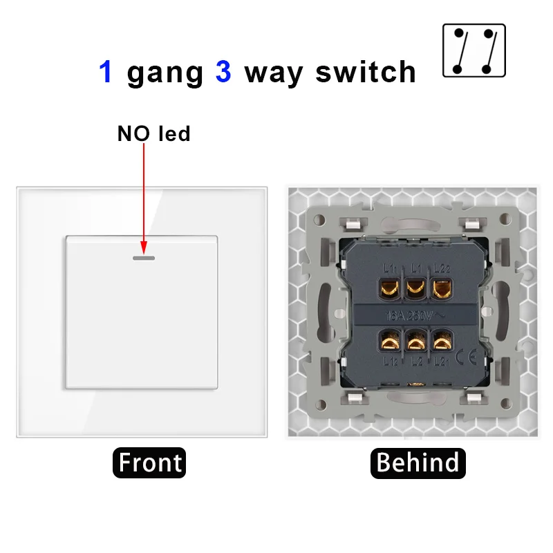 Variant: 1 gang 3 way