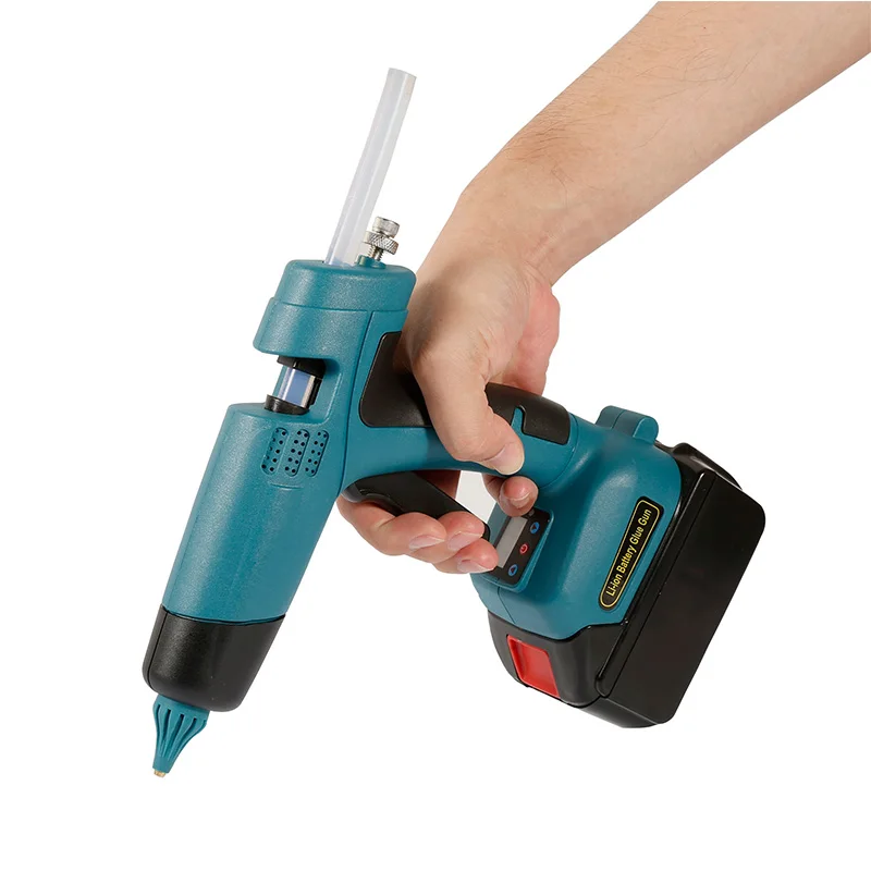 Hot Electric Glue Gun For Makita 21V Lithium Battery Suitbale For 11mm Glue Stick Household Digital Display Glue Gun DIY Tools