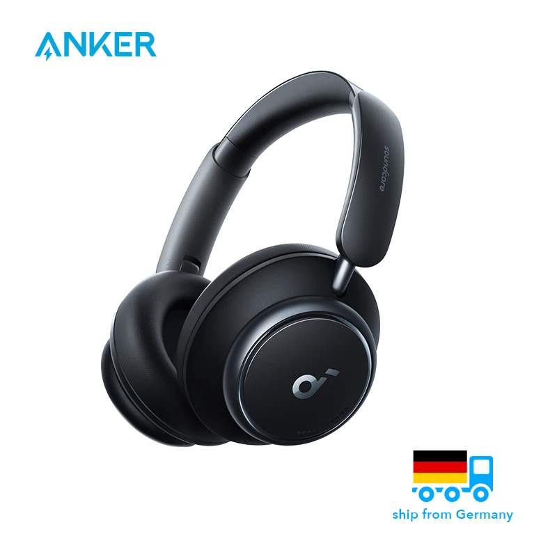 Soundcore by Anker Space Q45 Bluetooth Headphones, Adaptive Active Noise Canceling up to 98%, 50 Hours Playback, App Control, L