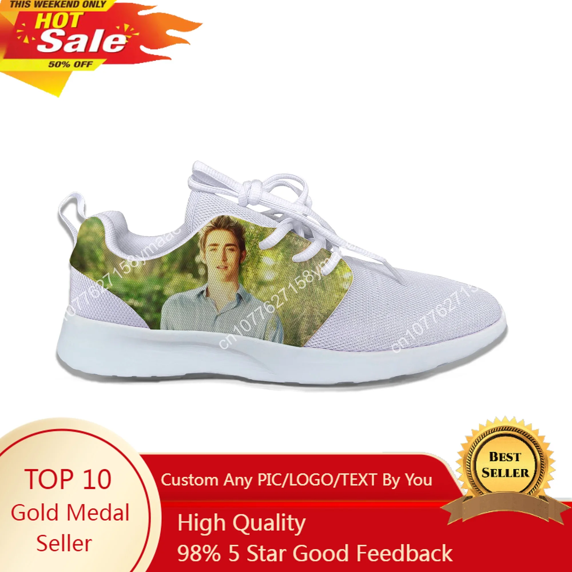 

Hot Cool Funny New Summer High Quality Sneakers Handiness Mesh Latest Running Shoes Men Women Lee Pace Fashion Sports Shoes