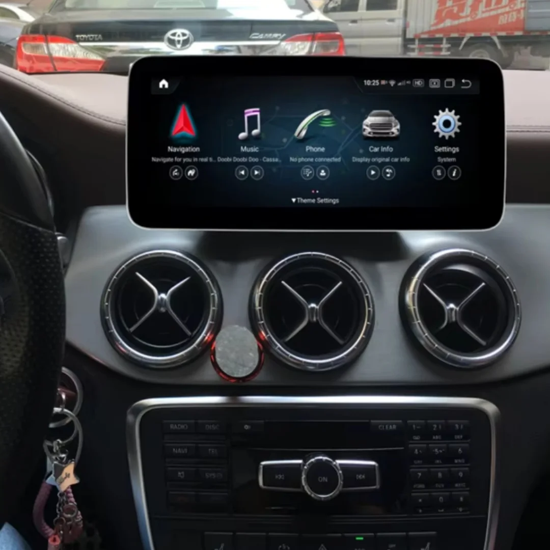 Android para mercedes benz classe cla c117 2013-2015 reprodutor de vídeo do carro rádio navegação gps estéreo multimídia unidade principal tela