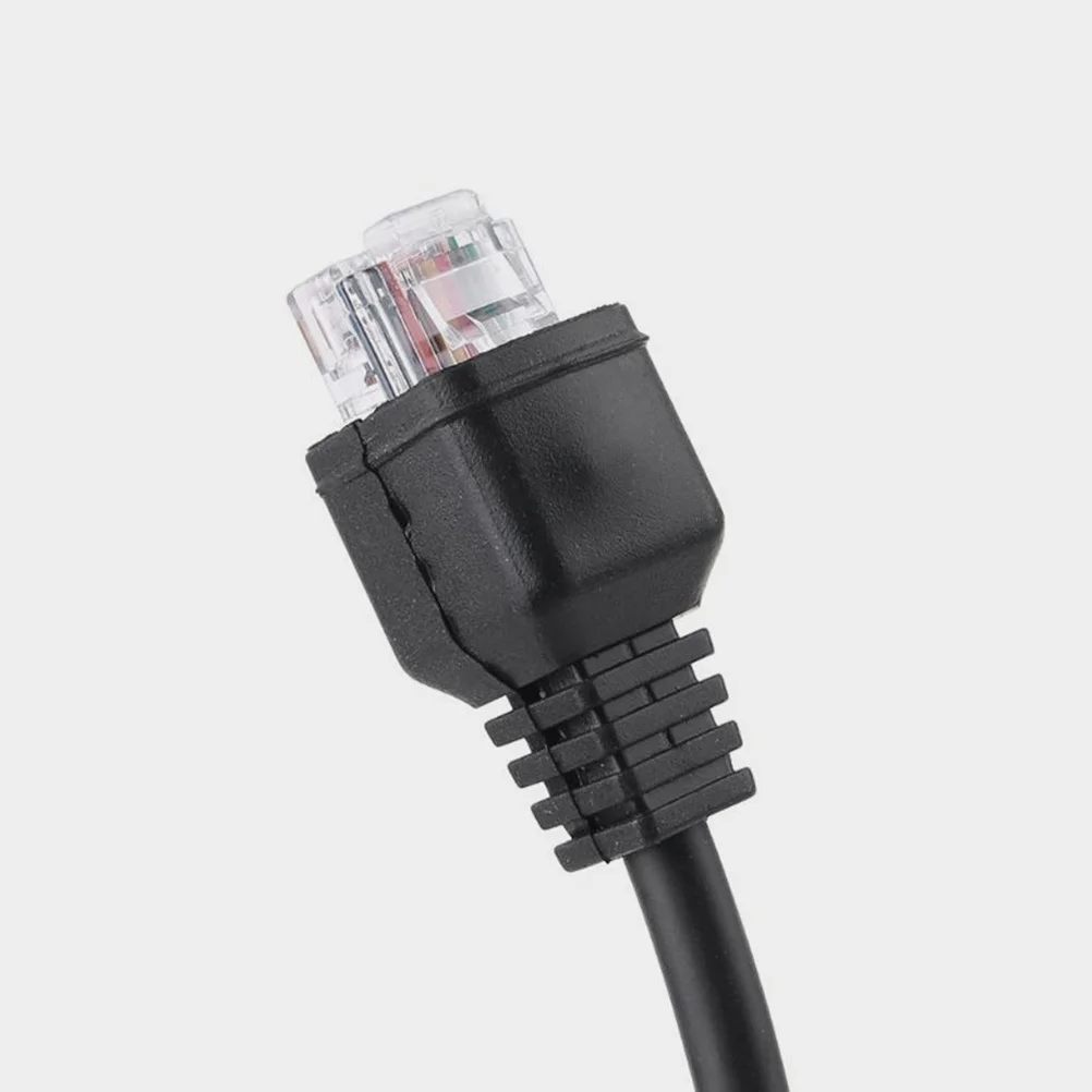 

Hand Mic Cable Spring Coil Microphone Wire For Car Radio Replacement Cord Durable Cable For Handheld Microphone Radio Repair