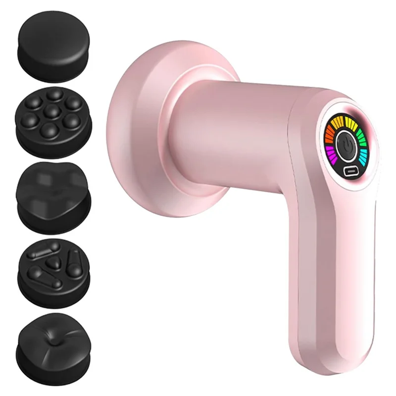 

LITE-оборудованный с 5 массажными головками, перезаряжаемый через USB массажер для жира, домашняя беспроводная массажная палочка