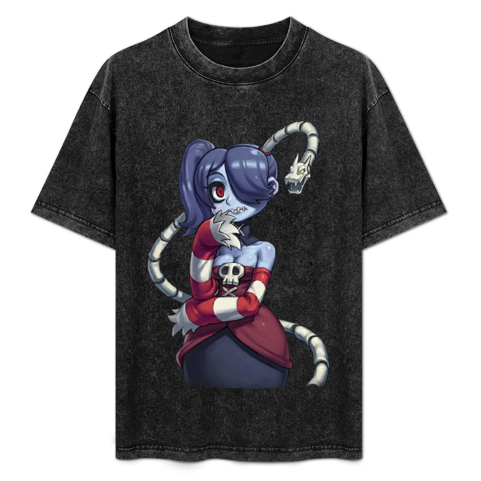 

Skullgirls - Squigly T-Shirt Festival Party Tee Top