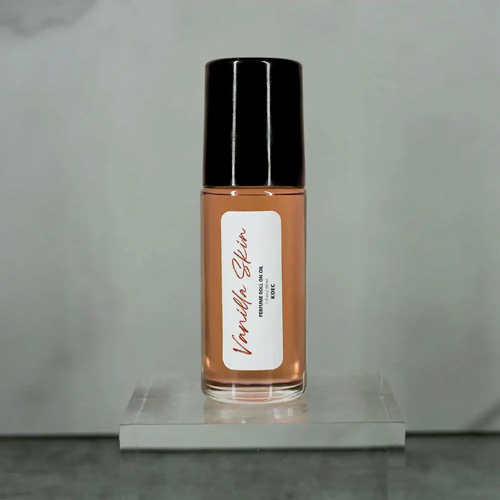 

30 мл KOEC Vanilla Skin Fragrance Roll On Oil: питательное, стойкое, портативное масло с тройным ароматом ванили, сандала и кокоса на основе натуральных масел.