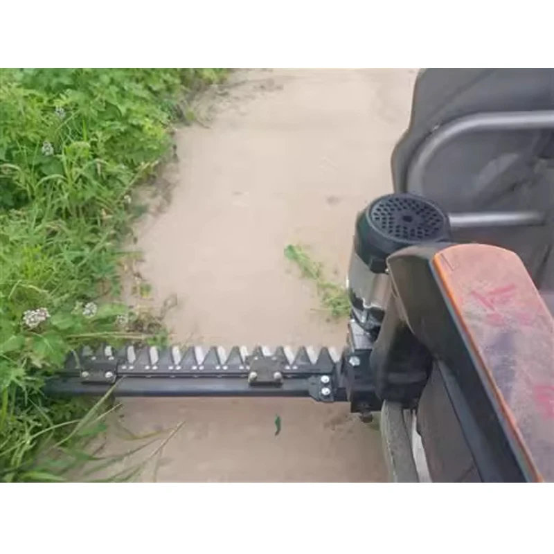 Mesin Pemotong Rumput Roda Tiga Modifikasi Depan, Mesin Pemotong Rumput Kebun, Mesin Pemotong Jerami, Mesin Pemotong Gulma, Mesin Pemotong Semak 500W, Mesin Pertanian