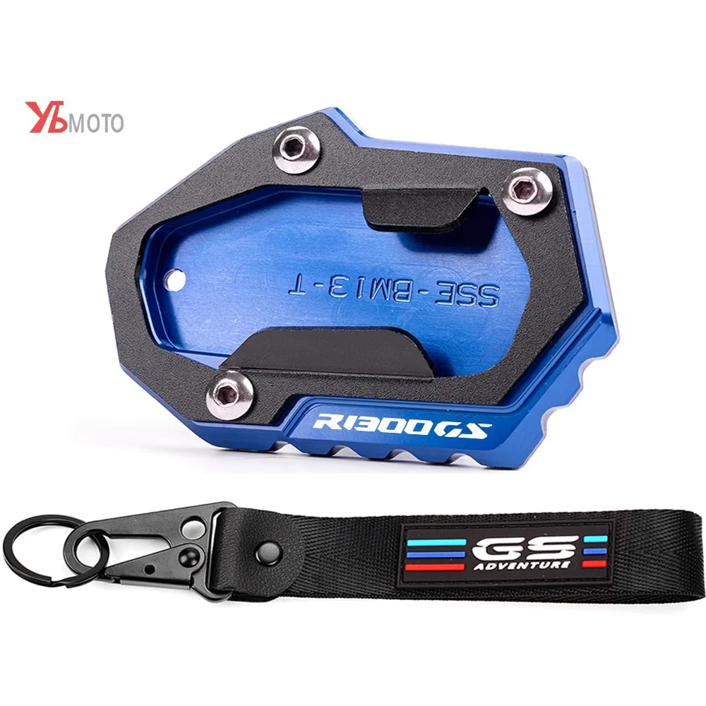 For BMW R1300GS R 1300 GS Adventure ADV 2023-2024 Motorcycle key chain Kickstand Foot Side Stand Extension Pad R1300 GS1300 R