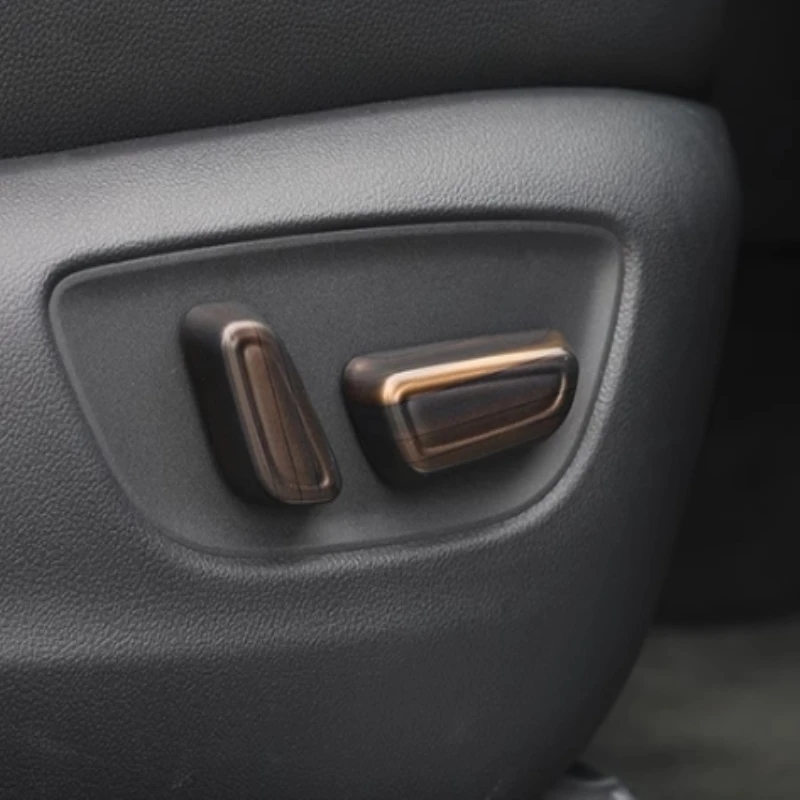 Für Toyota Chr C-hr 2024 2025 Abs 3d Teile Styling Detektor Sitz Einstellung Knopf Taste Schalter Abdeckung S trim 5 stücke