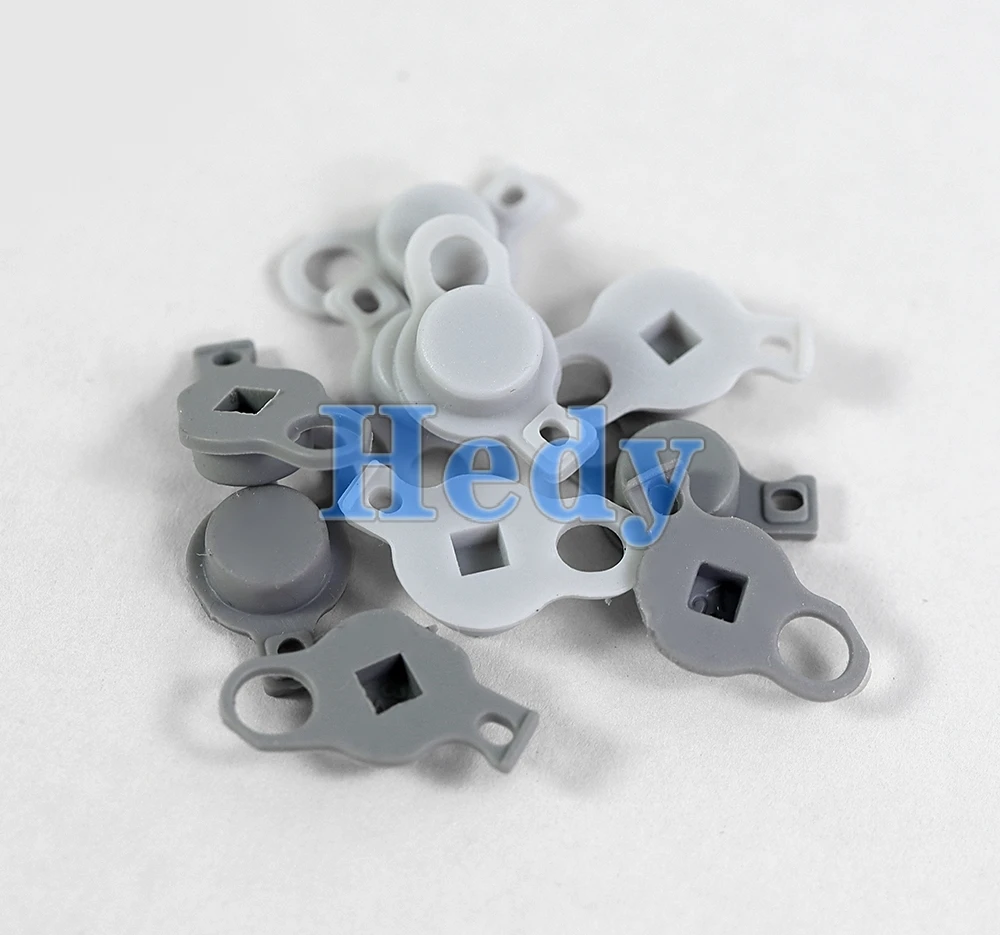 20 قطعة جودة عالية رمادي فاتح داكن C عصا غطاء C عصا التحكم التناظرية جديدة 3DS/NEW3DS XL/NEW2DSXL