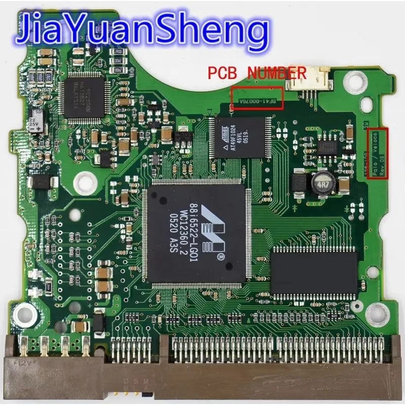 

BF41-00076A / BF41-00051A BF41-00050A / SA Desktop hard disk circuit board / POLO, VOLOCO REV 09 / BF41-00051A PUMA Rev.9