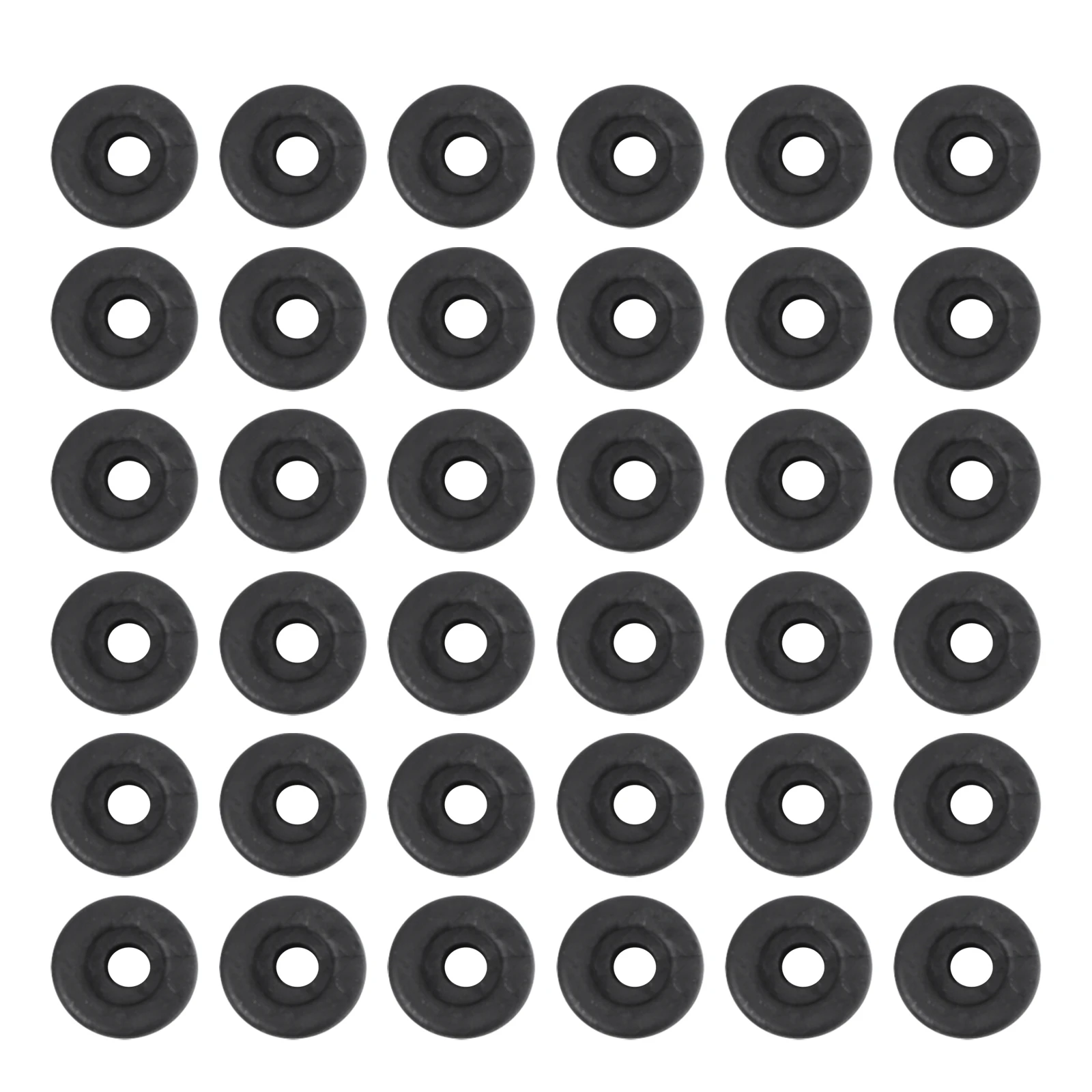 

100Pcs Pin Grommets for Tattoo Machines Needle Cushion Silicone Pad Vibration Dampening Secure Armature Fit Red