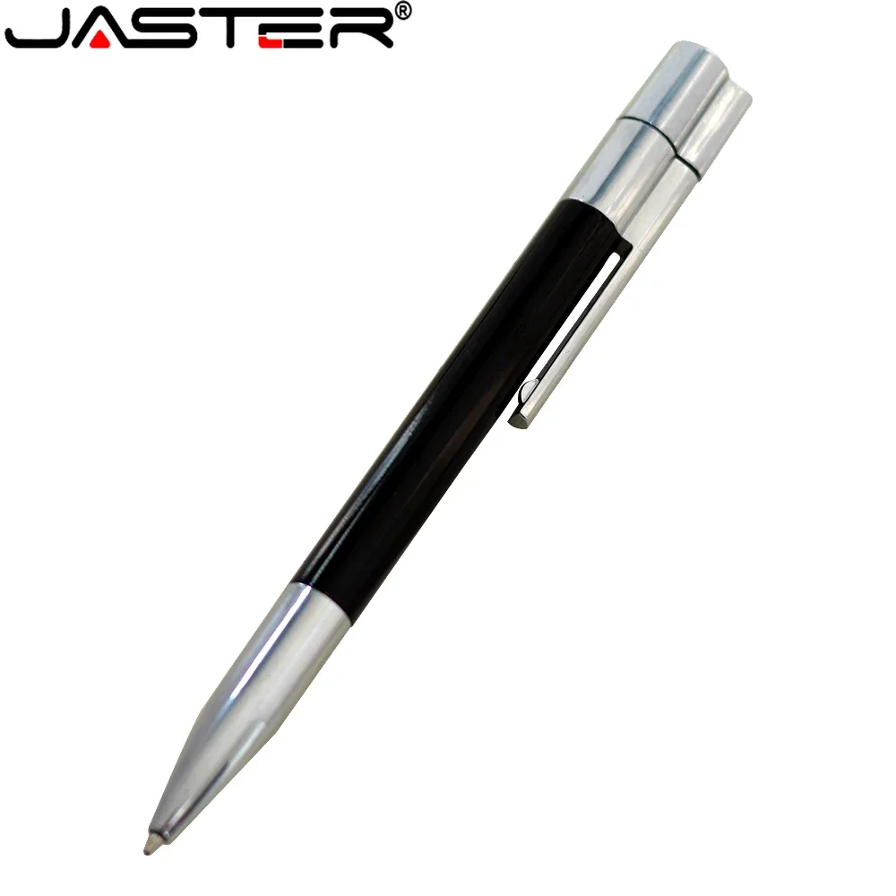 New Ballpoint pen USB flash drive128GB pen drives 64gb creative business Waterproof pendrive gift 32gb memory stick 16gb disk