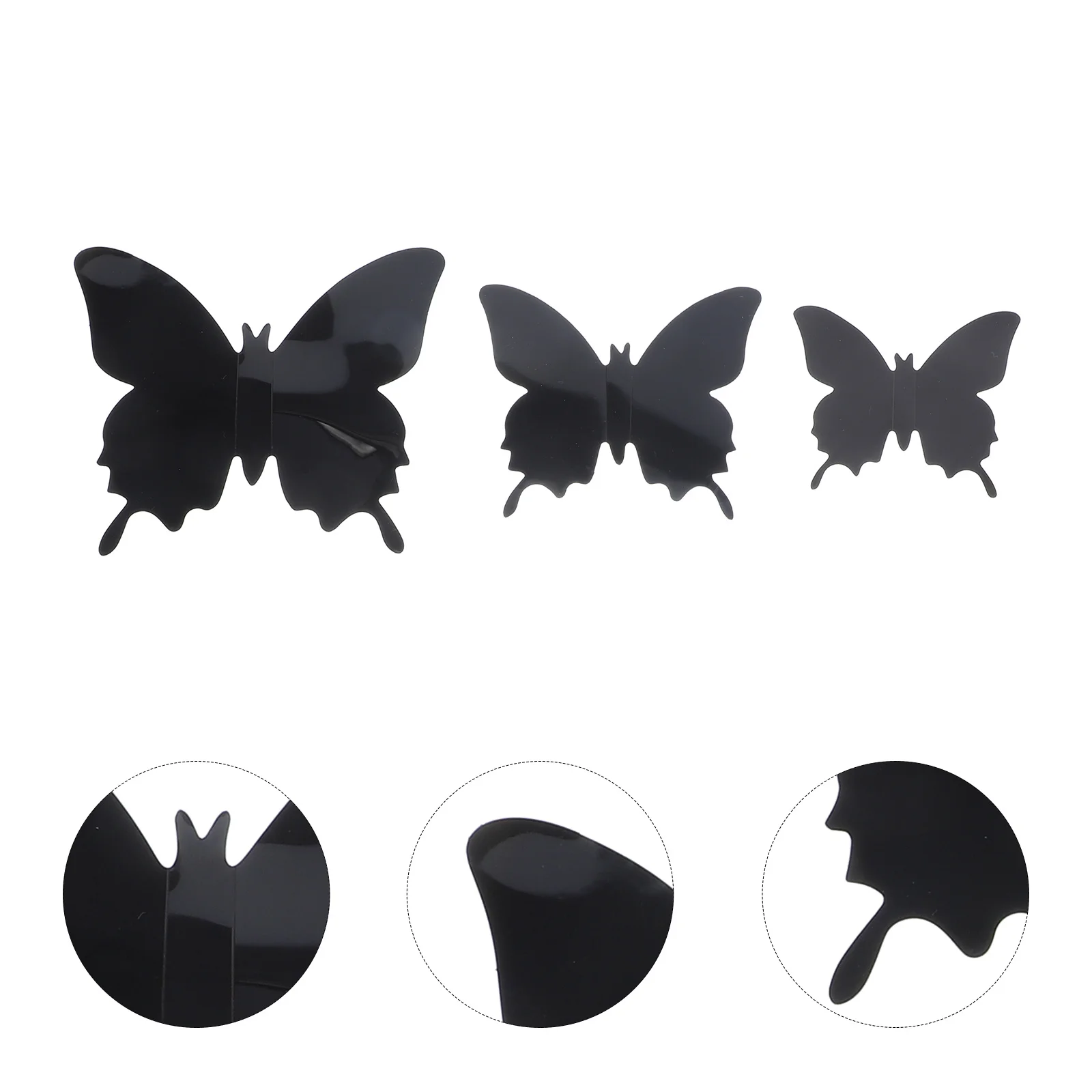 12 قطعة ثلاثية الأبعاد على شكل فراشة جدار الفن تصميم رائع لتزيين غرفة الفتيات ملصقات فراشة ثلاثية الأبعاد لتزيين غرفة البنات لغرفة النوم