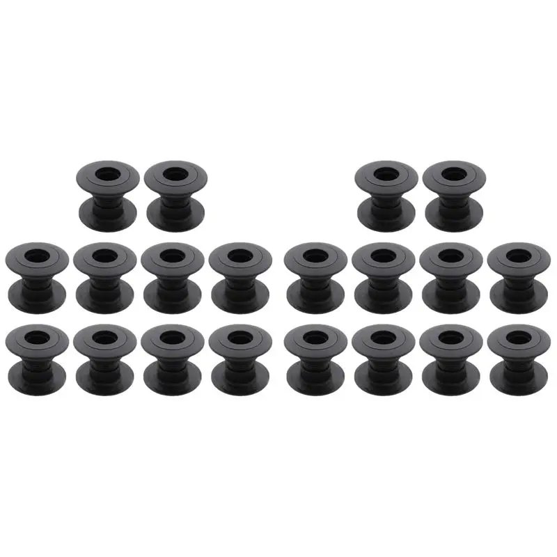 

-[Cilae-17R] 20Pcs Foosball Table Board Bearing Rod Foosball Bushing Table Football Machine Bearing Foosball Bearing Accessories