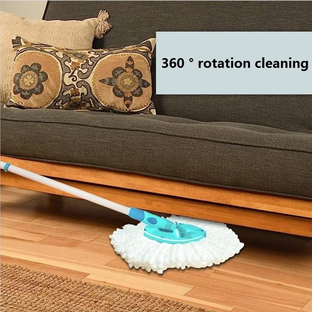 3PCS Microfiber Replacement Head Hands-free Rotating Mop Cloth For Leifheit Soft And Absorbent Clean Floor Cleaner Pad