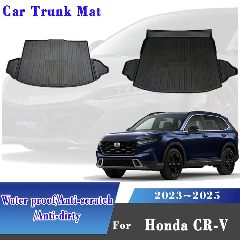 

Car Boot Mats For Honda CR-V CRV CR V RS MK6 2023 2024 2025 TPE Waterproof Rear Trunk Storage Pads Tray Carpets Auto Accessories