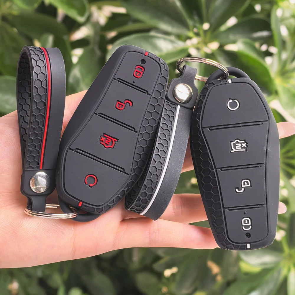 Auto Protection Shell Holder For BYD Song PRO Han EV Max Tang DM Qin PLUS Yuan Dolphin Atto 3 Car Key Case Cover Accessories
