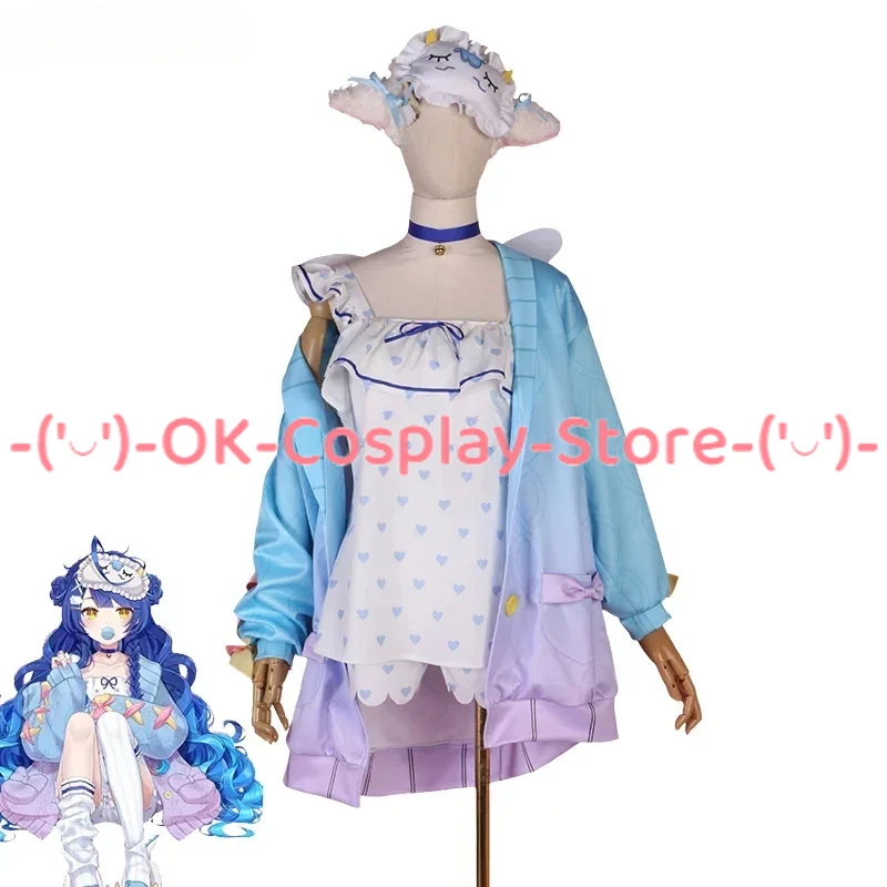 

Amamiya Kokoro Cosplay Costume Women Cute Pajams Anime Clothing Halloween Carnival Uniforms Vtuber Cosplay Dress Custom Made