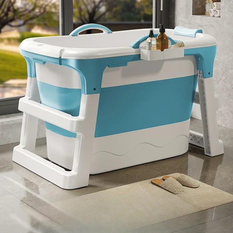 Body Wash Tub Foldable Adult Bath Swimming Bucket Plastic Buckets Large Water Container Banheira De Gelo Collapsible Modern