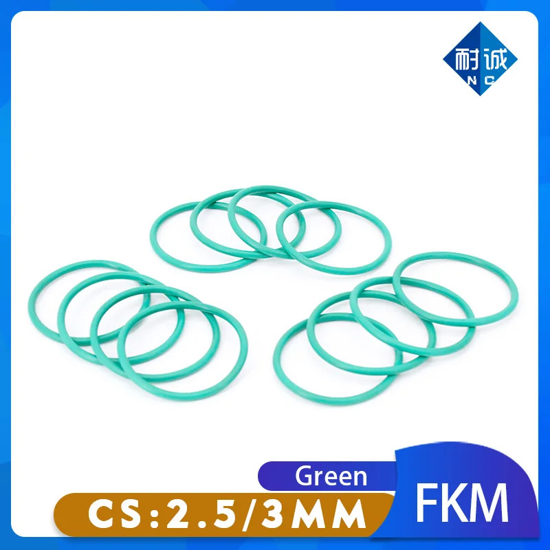 Green Fkm O-Ring Cs…