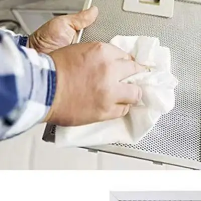 5 Layers Grease Filtration Metal Mesh Filter Aluminized Grease Filter Maintain Air Circulation Filter For Most Range Hoods