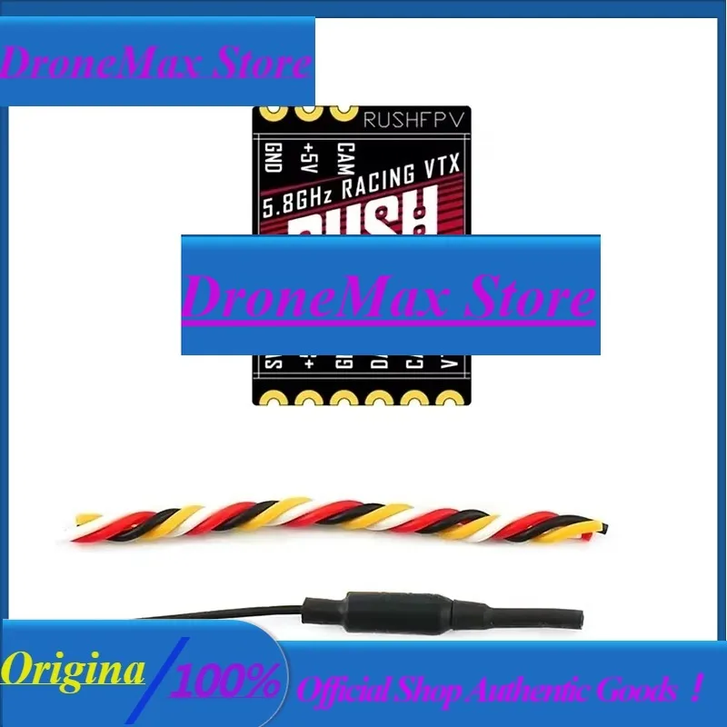 DroMaRUSH TINY TANK Nano VTX 48CH 350mW Transmitter 5V Input W/ LED Expansion Board FPV Transmitter For FPV Racing Toothpick Who