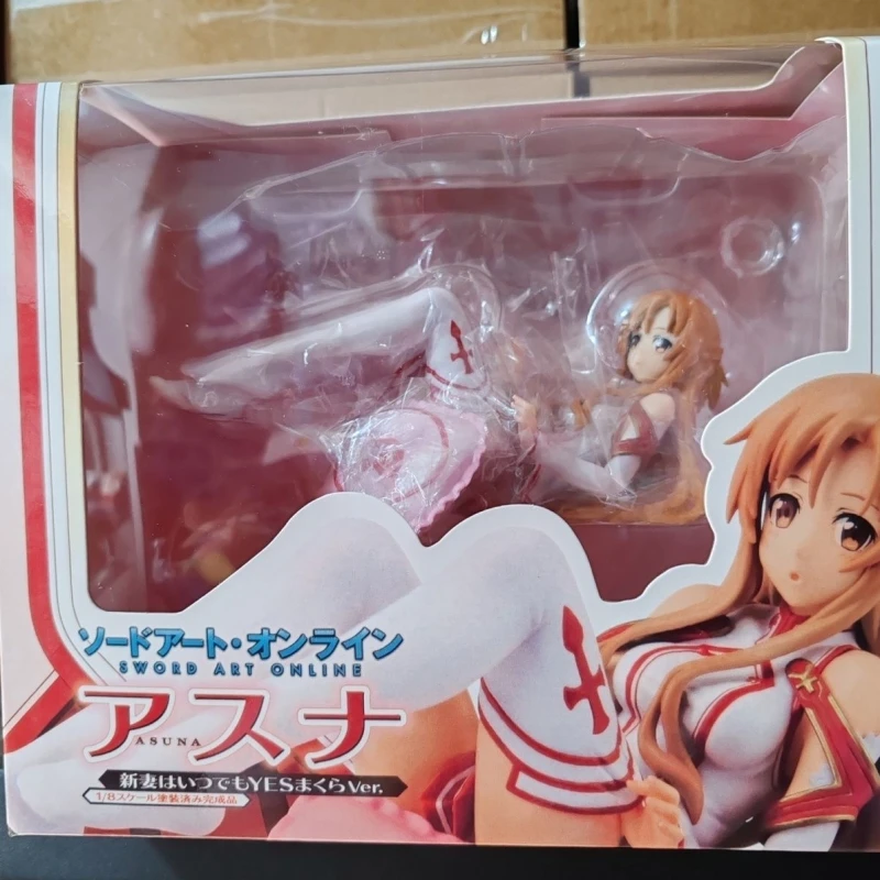 

7 см Sword Art Online Юки Асуна лежачая поза аниме фигурка модель статуя коллекция для мальчиков украшение для рабочего стола орнамент игрушки подарки