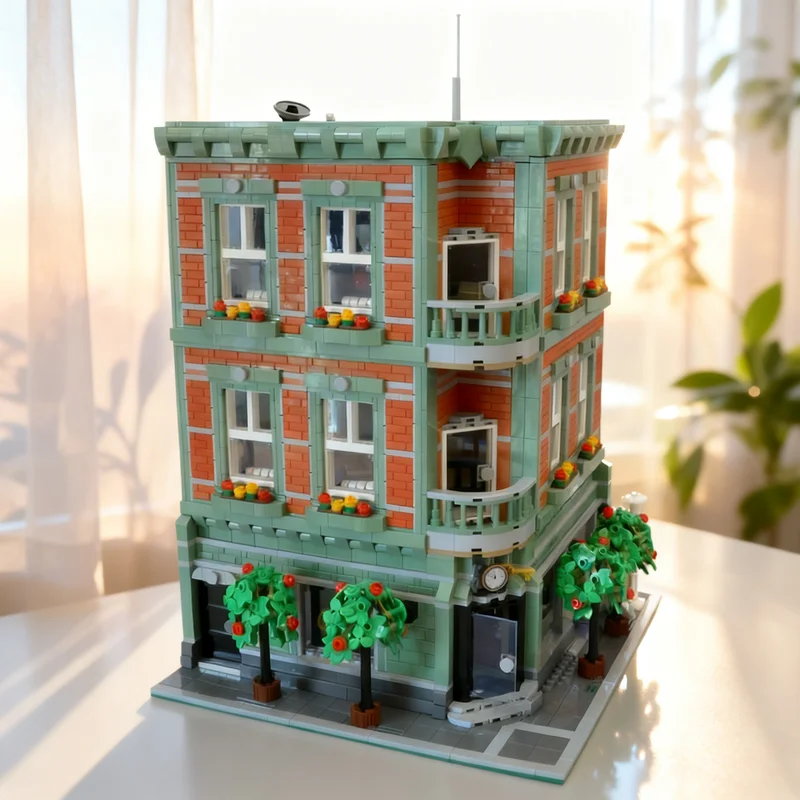 

5592pcs MOC Modular Antique Shop Streetscape Model Building Blocks Creative DIY Gift Display Decor Assemble Premium Adult Kids