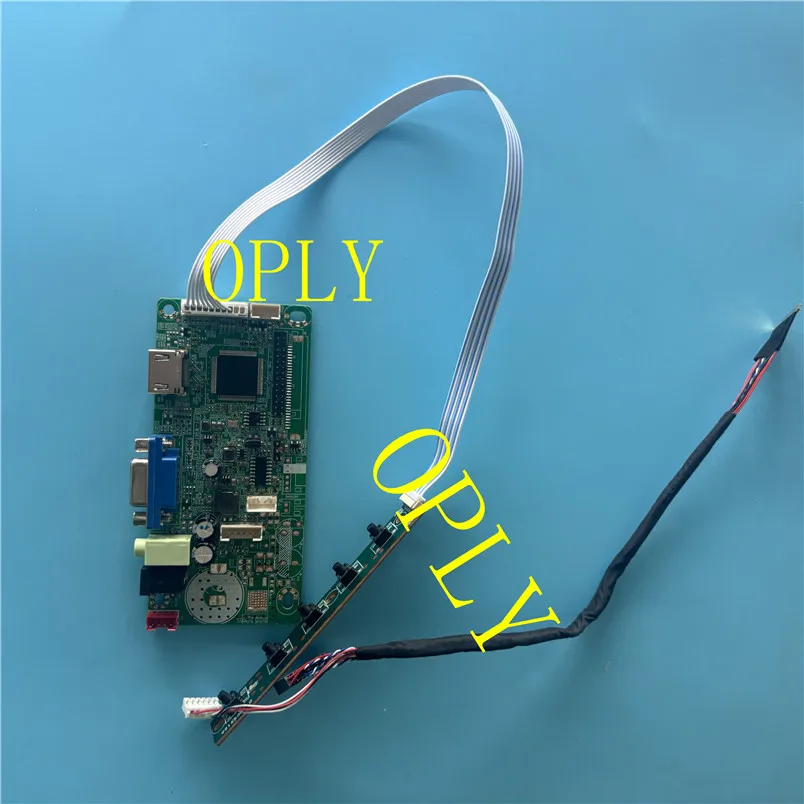 HDMI-Compatible VGA 58C Controller board kit for AUO B140XW03 V0 B140XW03 V1 B140XW03 V2 1366X768 LED panel Screen 14