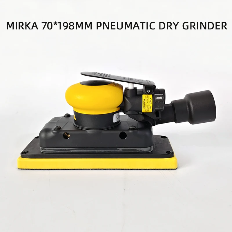 Square Pneumatic Grinding Machine Car Polishing Paint Surface  Pattern Polishing Grinding Ash Sandpaper Dry Grinding