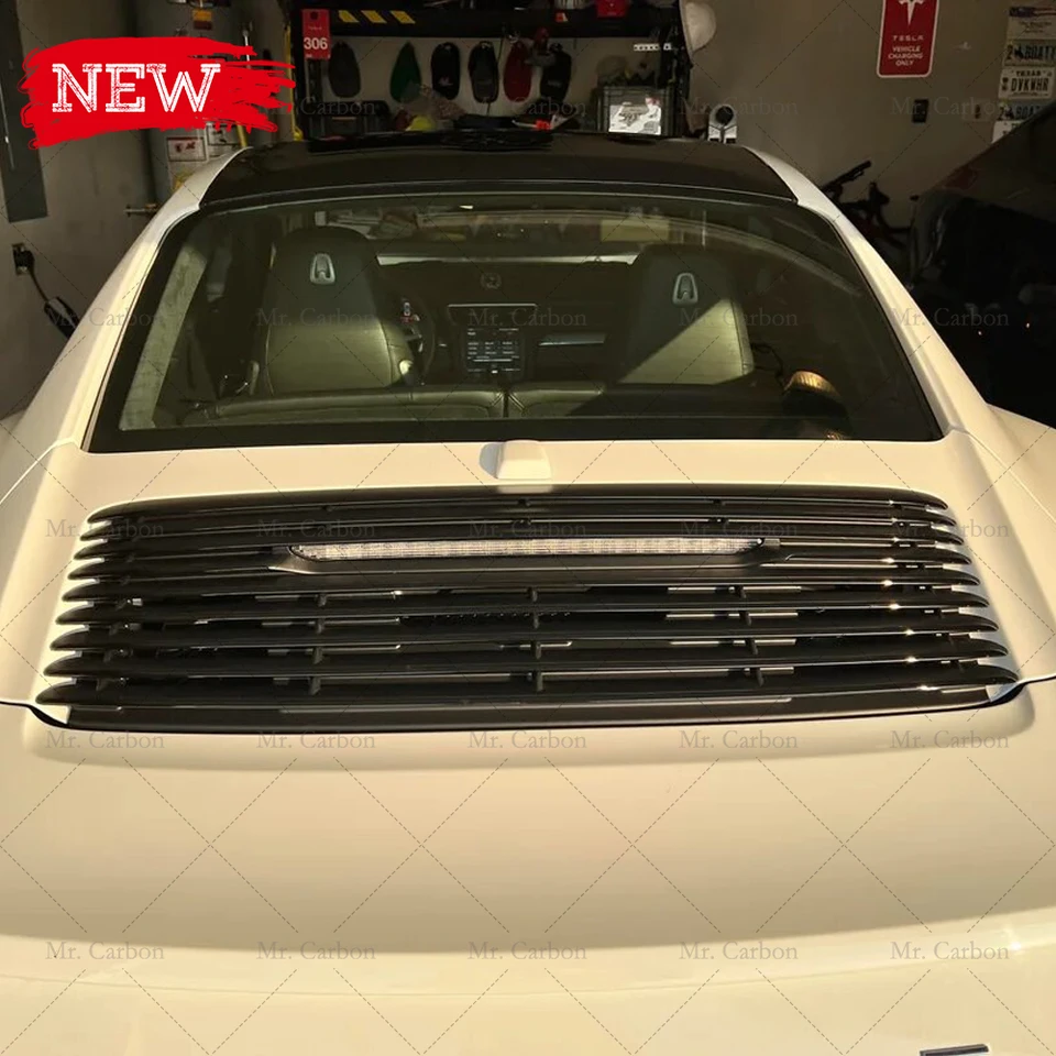 GTS Plastic Grills For Porsche 911 991.1 GTS Rear Engine Cover