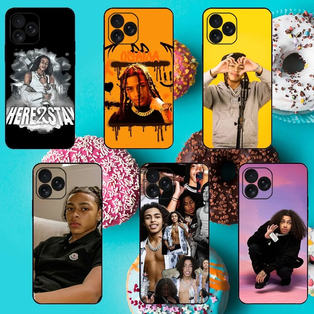 Singer D-DD Osama Here 2 Stay Phone Case For iPhone 8 11 12 13 14 15 Mini X XR XS PRO MAX Plus Shell