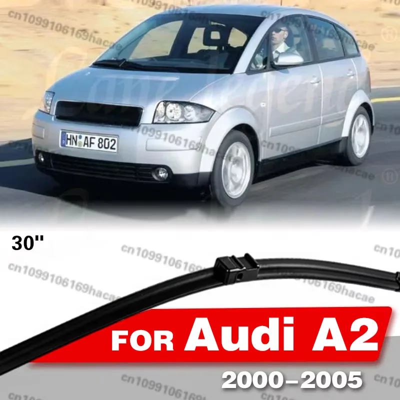 

For Audi A2 2000 - 2005 30" Front Windshield Wiper Blades 1pcs Windscreen Window Accessories 2001 2002 2003 2004